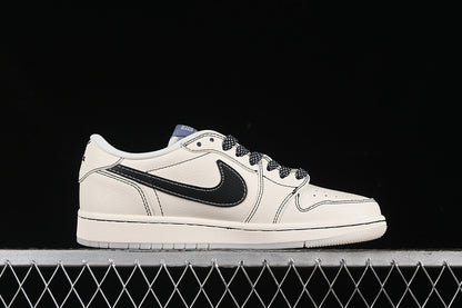 Nike Air Jordan 1 Low Givenchy Travis Scott Fragment Design OG SP Black White Sneakers