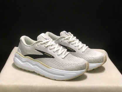 Brooks Ghost Max 2 Breathable Low-top Running Shoes Mushroom Grey