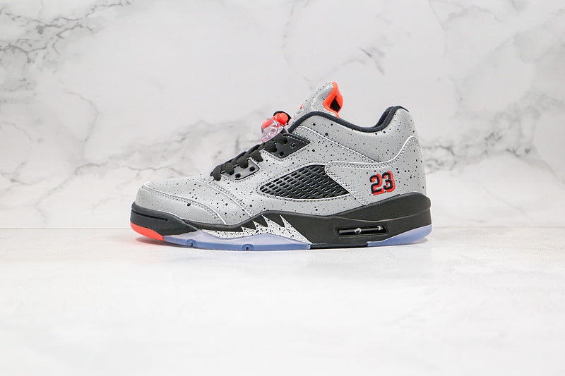 Nike Jordan 5 Retro Low Shoes Neymar 2016 Gray Sneakers