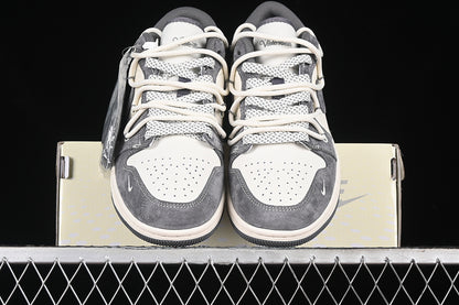 Nike Air Jordan 1 White Grey Sneakers