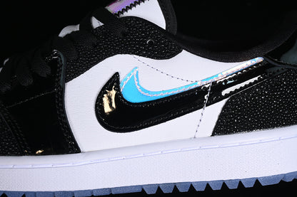 Nike Air Jordan 1 Low Golf NRG Endless Pursuit Pack Black White Blue Sneakers