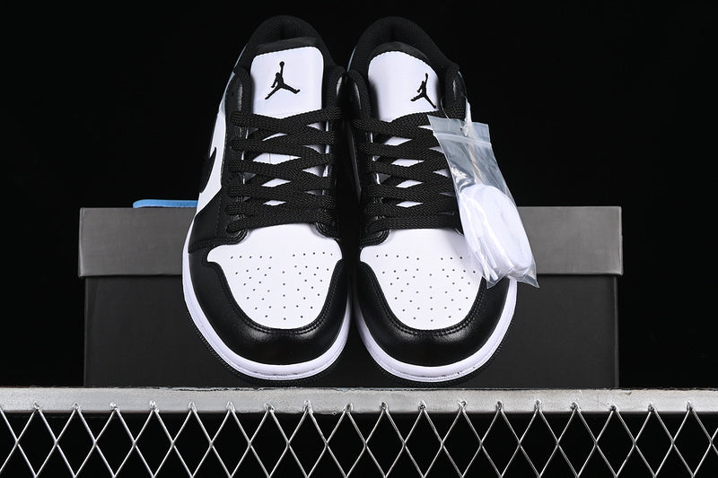 Nike Air Jordan 1 Low White Black Blue Sneakers
