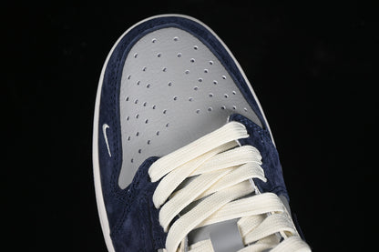 Nike Air Jordan 1 Low Travis Scott Fragment Design OG SP Grey Navy Sneakers