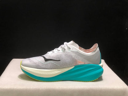 Hoka One One Mach X 2 Low-top Running Shoes Sneakers White/Teal