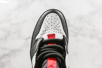 Nike Air Jordan 1 High React Black White Sneakers