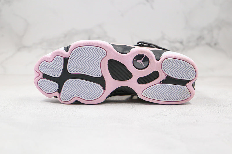 Nike Air Jordan 6 Rings Dusty Pink Foam White Black Sneakers