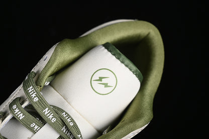 Nike Air Jordan 1 Low Off-White White Grass Green Sneakers