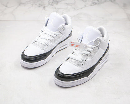 Nike Air Jordan 3 Retro Fragment White Cement Black Sneakers