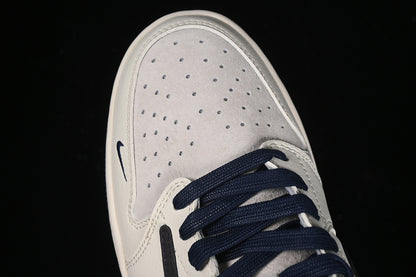 Nike Air Jordan 1 Low THE NORTH FACE Travis Scott Fragment Design OG SP Dark Purple White Sneakers