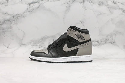 Nike Air Jordan 1 Retro High-Top Shadow 2018 Black/Grey Sneakers