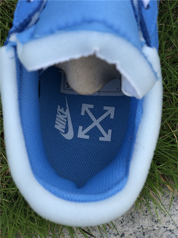 Nike Air Force 1 Low Off-White MCA University Blue Sneakers