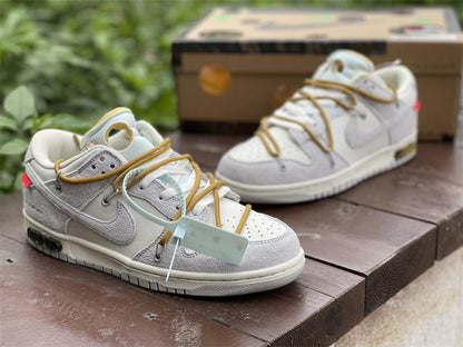 Nike Dunk Low Off-White Lot 37 of 50 White Sneakers