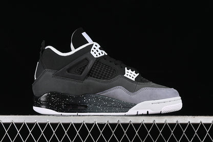 Nike Air Jordan 4 Retro Fear Black White Anthracite Sneakers