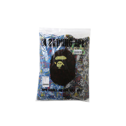A Bathing Ape BAPE Violent Bear Joint Edition Black And Blue Matching Hoodie