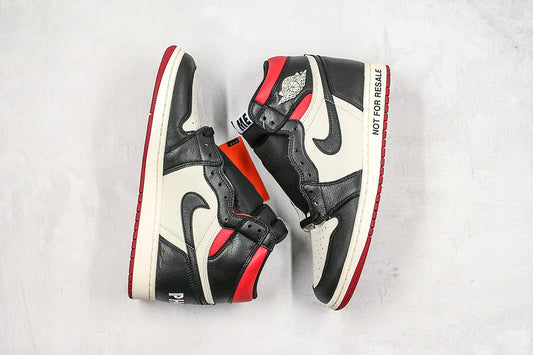 Nike Air Jordan 1 Retro NRG High Black White Red Sneakers