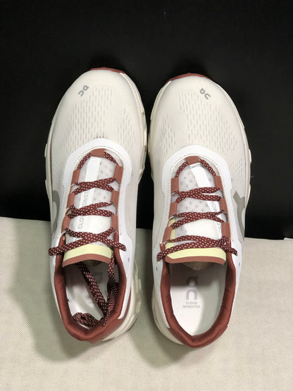 On Running Cloudmonster CNY Shock-Absorbing And Anti-Slip Sports Shoes Year Of The Dragon Special Edition Reddish Brown/White