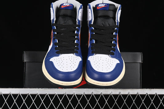 Nike Air Jordan 1 Retro High Black White Royal Sneakers