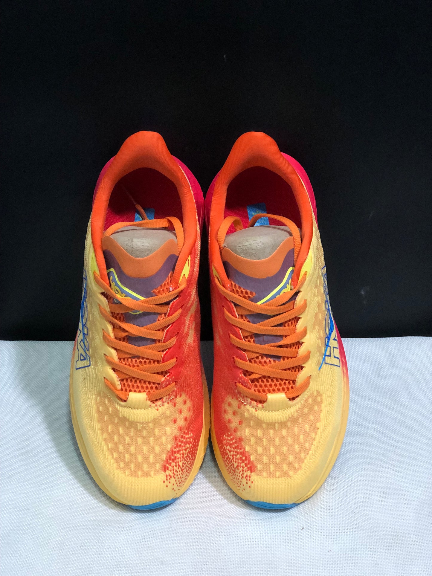 Hoka One One Mach 6 Wear-resistant Breathable Low-top Running Shoes Sneakers Yellow