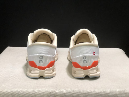 On Running Cloud X4 Comfortable Running Shoes Ivory/Flame