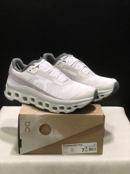 On Running Cloudmonster Void 1 M Casual Running Shoes Iovory White