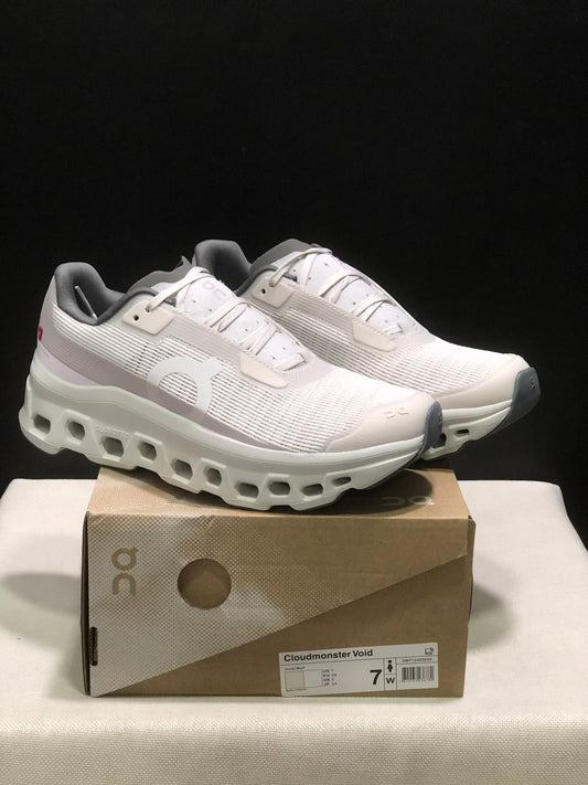 On Running Cloudmonster Void 1 M Casual Running Shoes Iovory White