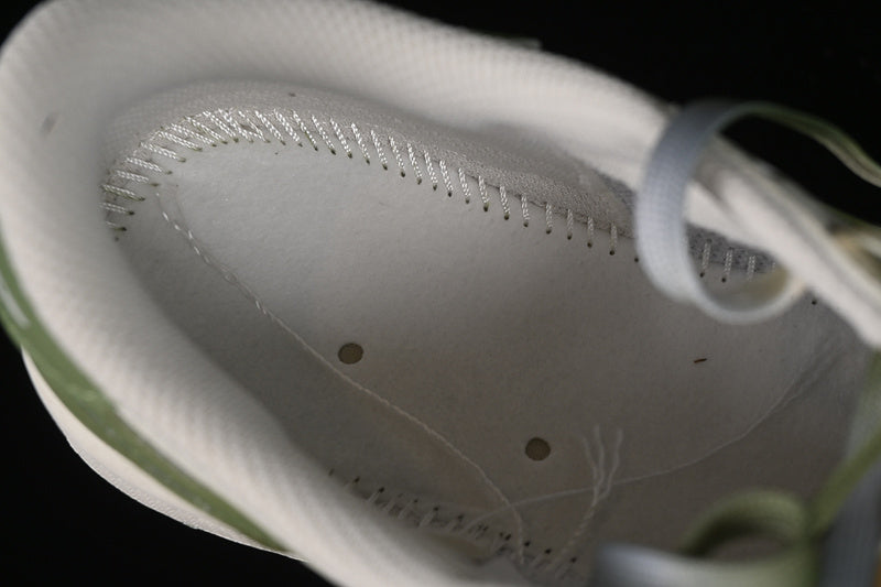 Nike Air Jordan 1 Low OG SP Off-White Travis Scott Fragment Design White Green Sneakers