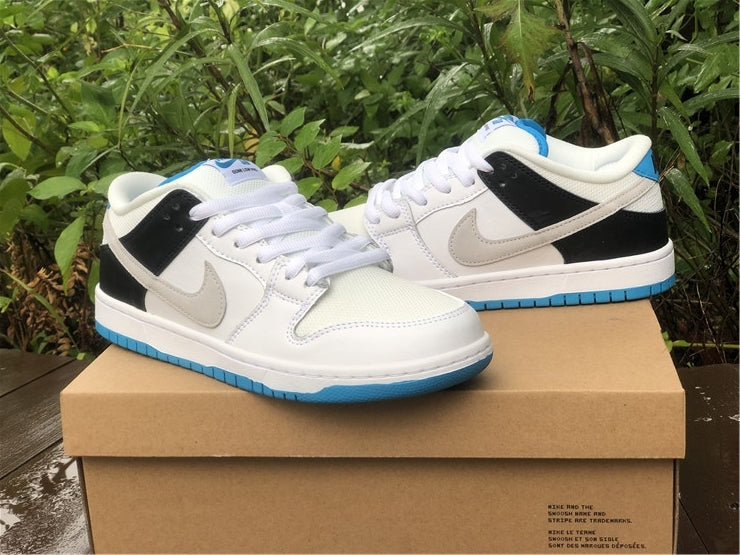 Nike SB Dunk Low Pro Laser Blue White Sneakers