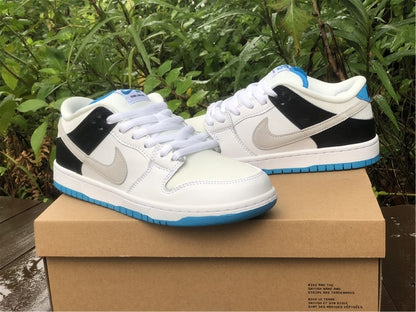 Nike SB Dunk Low Pro Laser Blue White Sneakers