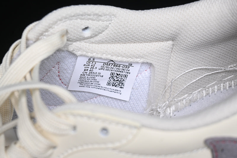 Travis Scott Fragment Design Nike Air Jordan 1 Low Gucci OG SP White Grey Red Blue Sneakers