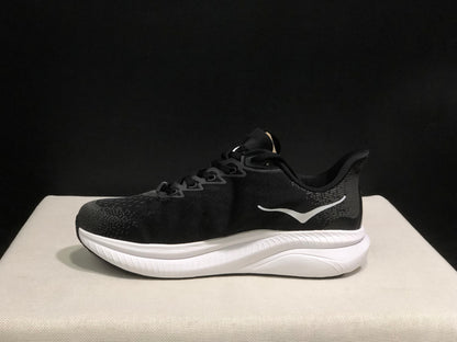 Hoka One One Mach 6 Wear-resistant Breathable Low-top Running Shoes Sneakers Black