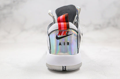 Nike Air Jordan 34 XXXIV Flight GS Unite White Metallic Sneakers