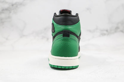 Nike Air Jordan 1 Retro High Pine Green Black Sneakers