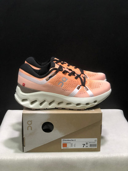 On Running Cloudsurfer 2 Casual Running Shoes Tangerine/Ivory