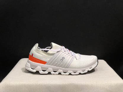 On Running Cloudswift 3 Trendy And Comfortable Running Shoes Ivory/Orange