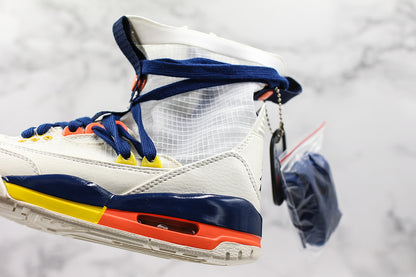 Nike Air Jordan 3 Retro RTR EXP Lite Sail White Sneakers