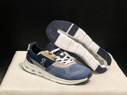 On Running Cloudrift Comfortable And Versatile Sports Casual Shoes Blue White