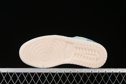 Nike Air Jordan 1 Low BAPE White Blue Sneakers