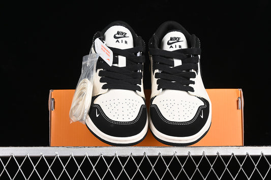 Nike Air Jordan 1 Low Marvel Batman Black White Sneakers