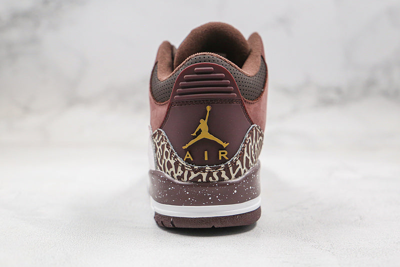 Nike Air Jordan 3 Retro Travis Scott Desert Cement Dark Brown Sneakers