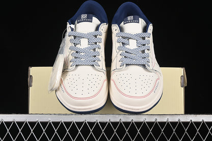 Nike Air Jordan 1 Low Givenchy Travis Scott Fragment Design OG SP Red Blue White Sneakers