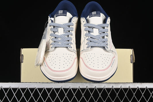 Nike Air Jordan 1 Low Givenchy Travis Scott Fragment Design OG SP Red Blue White Sneakers