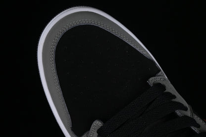 Nike Air Jordan 1 Low SE Light Graphite Black Vivid Orange Sneakers