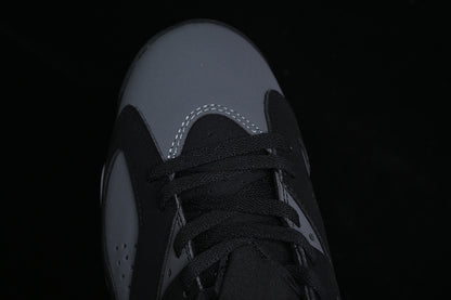 Nike Air Jordan 6 Black Fire Red Iron Grey Sneakers