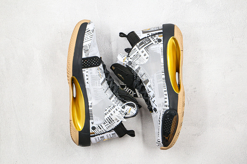 Nike Air Jordan 34 Black White Sneakers