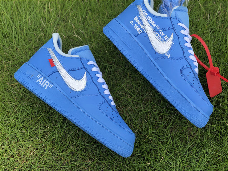 Nike Air Force 1 Low Off-White MCA University Blue Sneakers