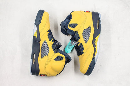 Nike Air Jordan 5 Retro Michigan Yellow 2019 Sneakers