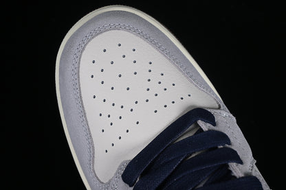 Nike Air Jordan 1 Low SE Phantom Amber Brown Star Blue Denim Sneakers