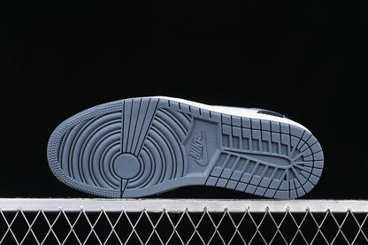 Nike Air Jordan 1 Low White Black Grey Blue Sneakers