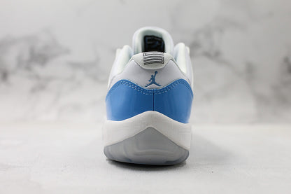 Nike Air Jordan 11 Retro Low White University Blue UNC Sneakers