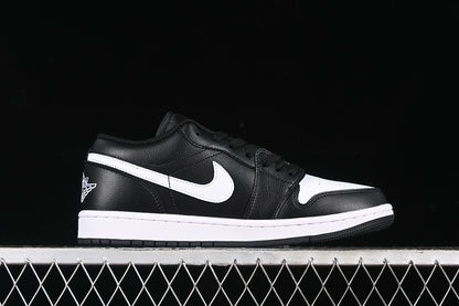 Nike Air Jordan 1 Low Black White Sneakers